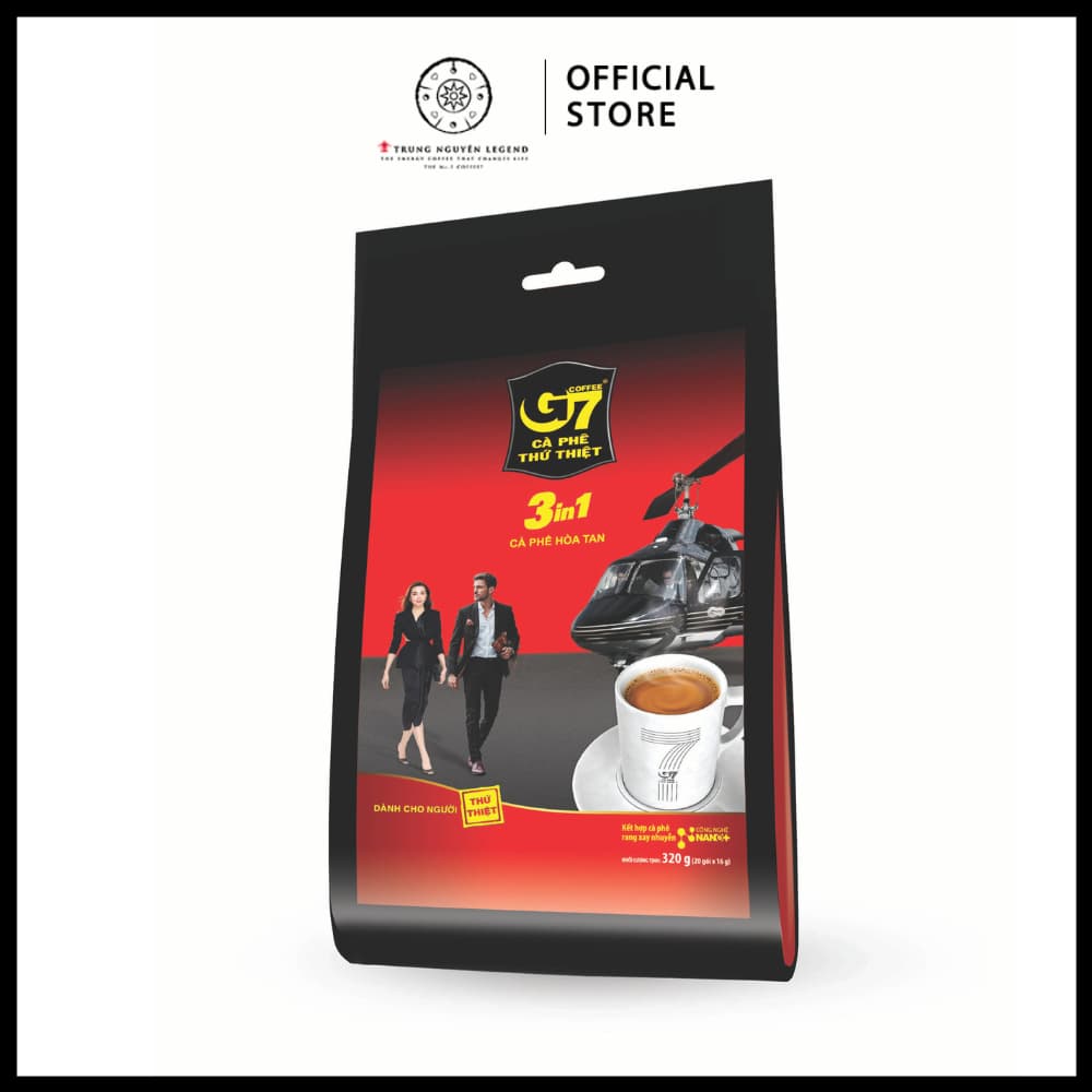 Растворимый кофе 3-в-1 G7 (Trung Nguyên Legend), 20 пакетиков