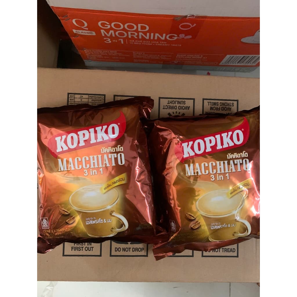 Растворимый кофе 3-в-1 Kopiko, 40 пакетиков