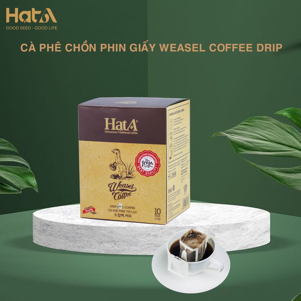 Кофе Chồn Arabica, дрип-пакеты (Hạt A)