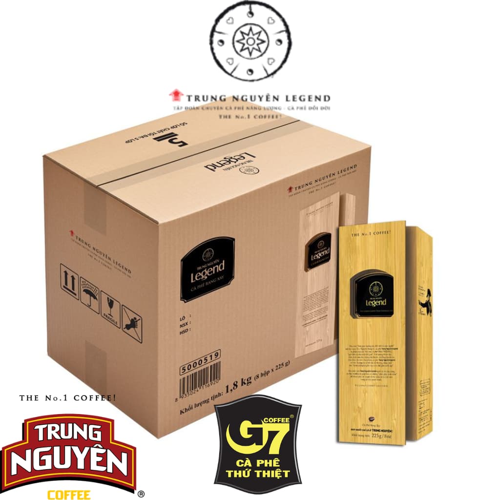 Кофе Chồn Legend Trung Nguyên, деревянная шкатулка 225 г, другой продавец