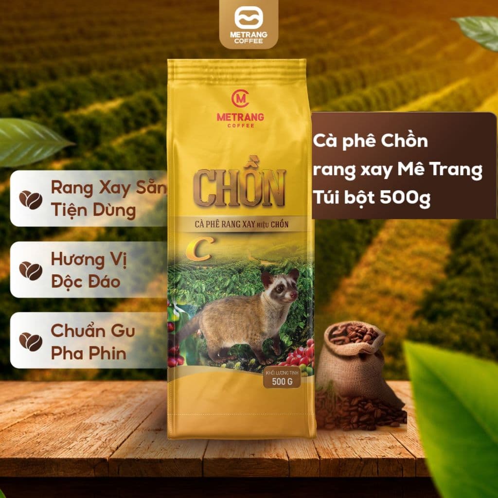 Кофе Chồn Mê Trang, молотый, 500 г, премиум