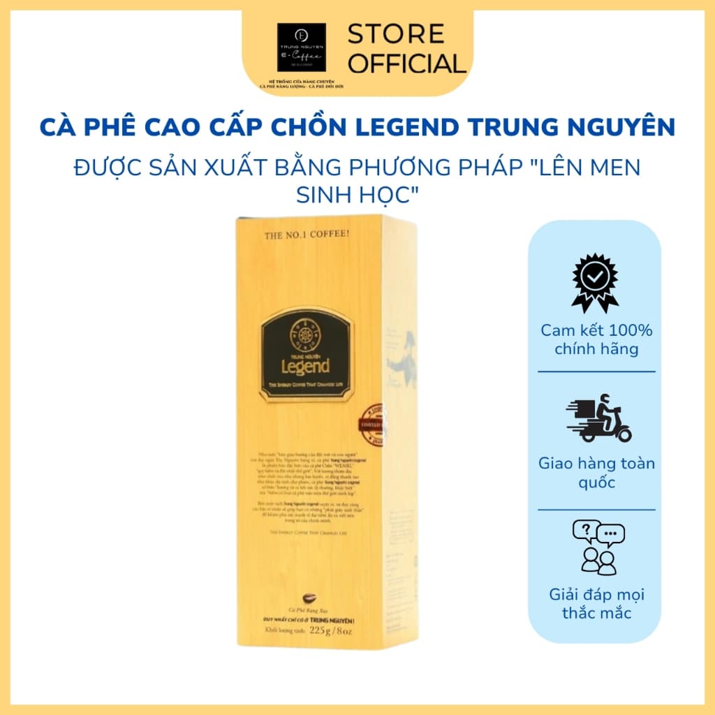 Кофе Chồn Trung Nguyên Legend, коробка 225 г (другой продавец)