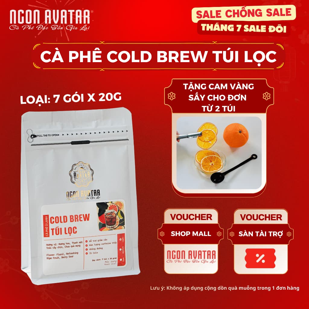 Дрип-пакеты Cold Brew