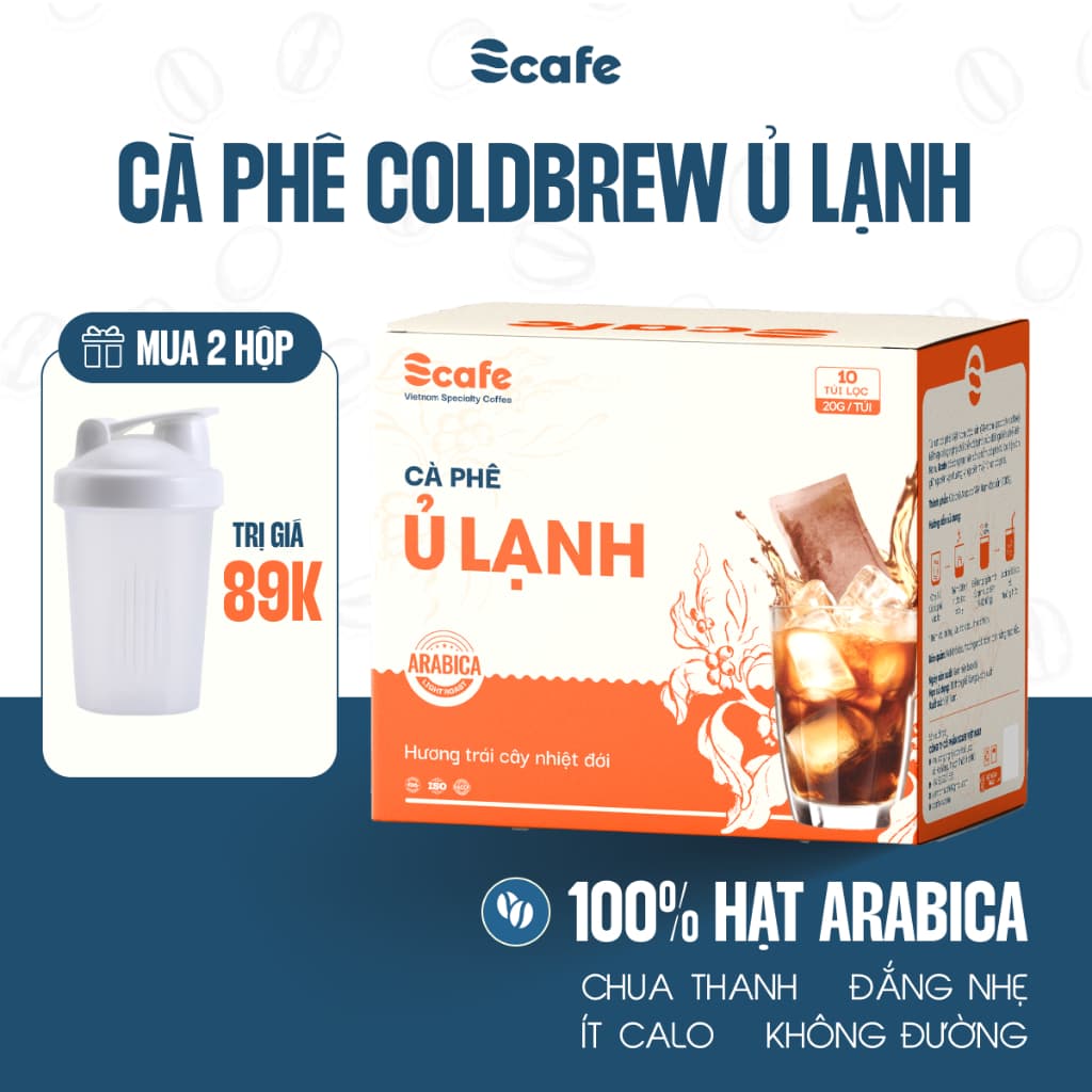 Дрип-пакеты Cold Brew бренда Scafe
