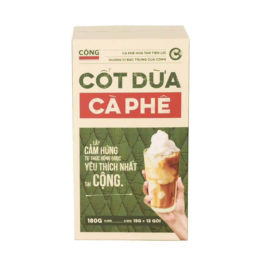 Растворимый кофе со вкусом (кокос) Cộng Cà Phê