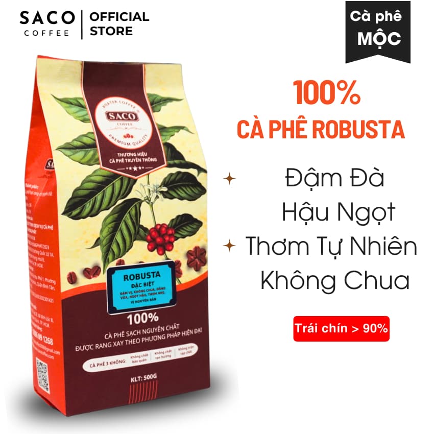 Кофе в зёрнах сорта Robusta