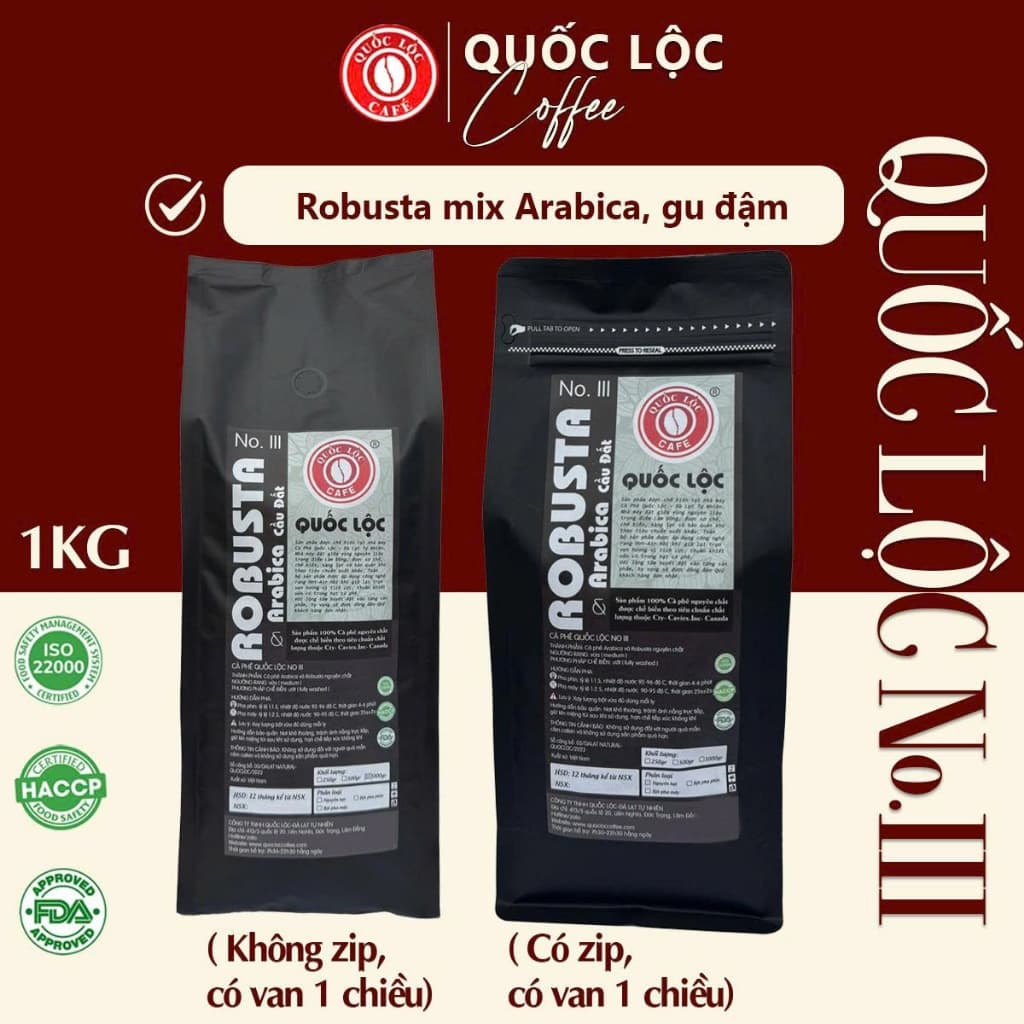 Кофе в зёрнах сорта бленд Robusta/Arabica, 1000 г