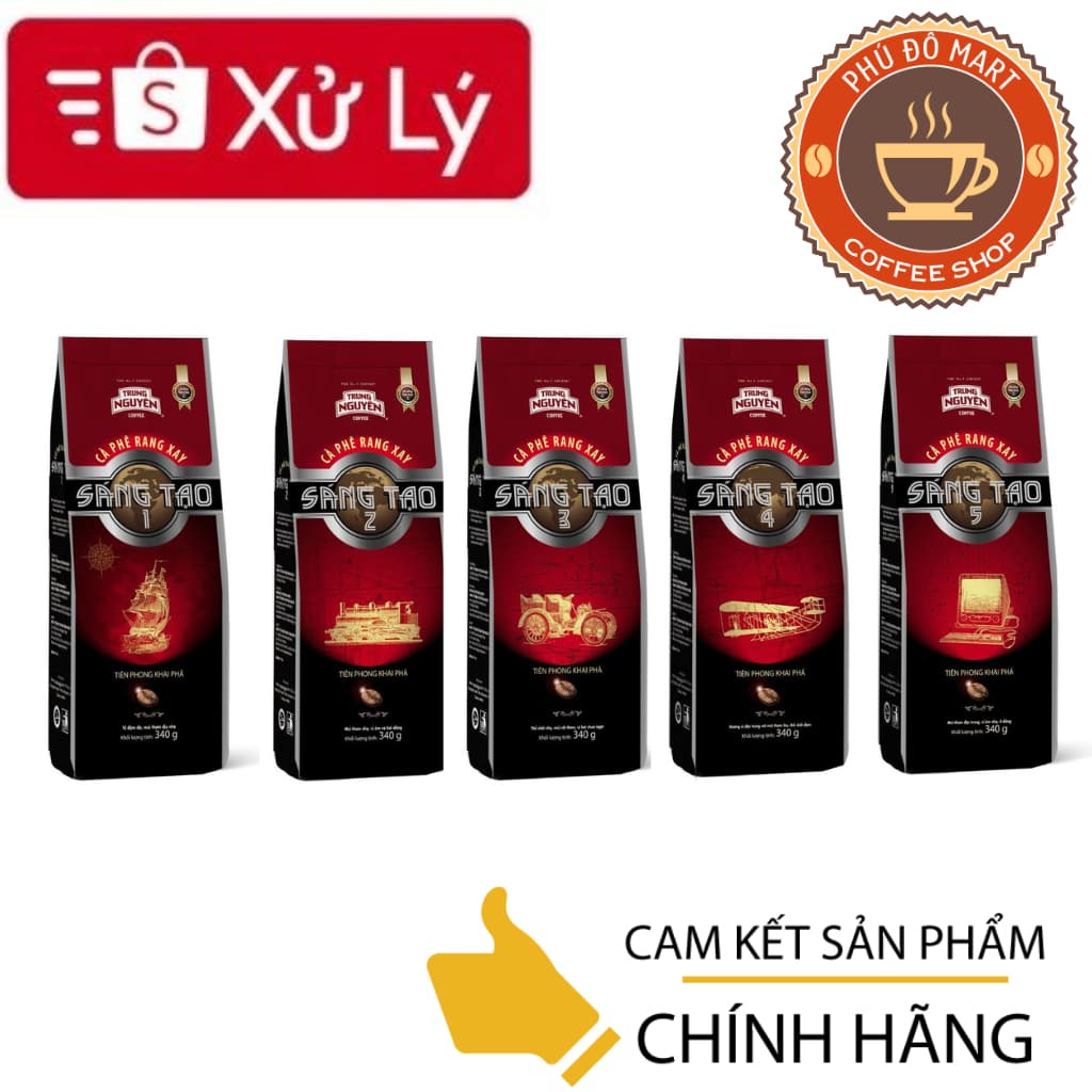 Молотый кофе, линейка Sáng Tạo 1-2-3-4-5