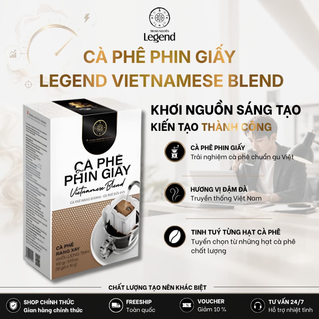 Дрип-пакеты бренда Trung Nguyên Legend