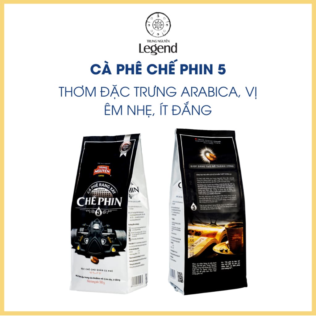 Молотый кофе Trung Nguyên Legend, линейка Chế Phin 5