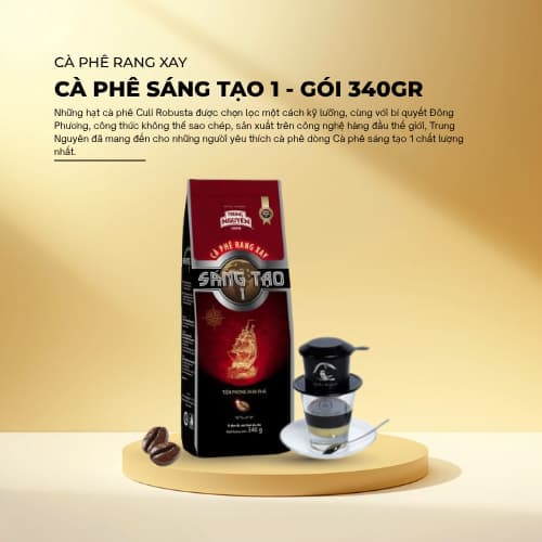 Молотый кофе Trung Nguyên Legend, линейка Sáng Tạo 1