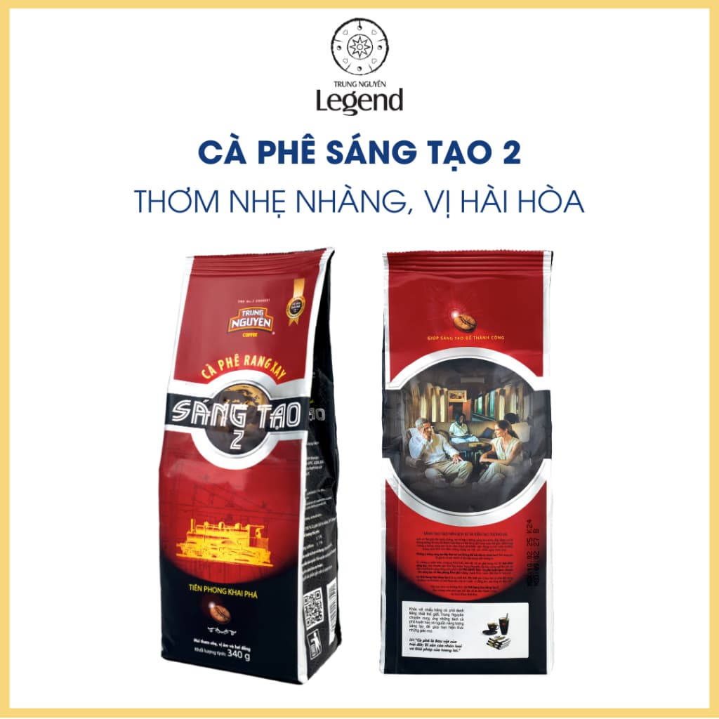 Молотый кофе Trung Nguyên Legend, линейка Sáng Tạo 2