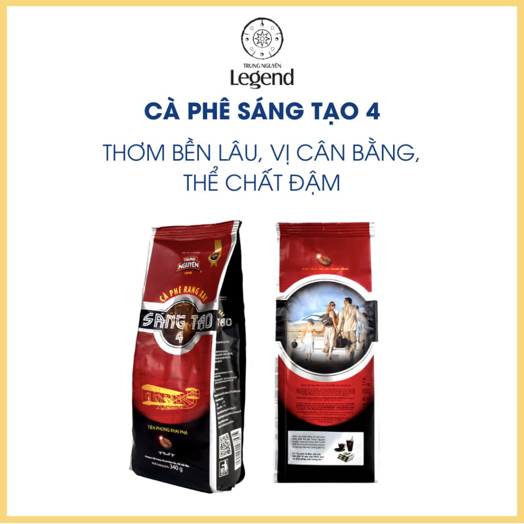 Молотый кофе Trung Nguyên Legend, линейка Sáng Tạo 4