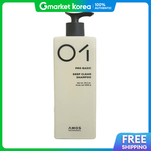 Amos Pro Basic Dầu Gội Làm Sạch Sâu, 1000g