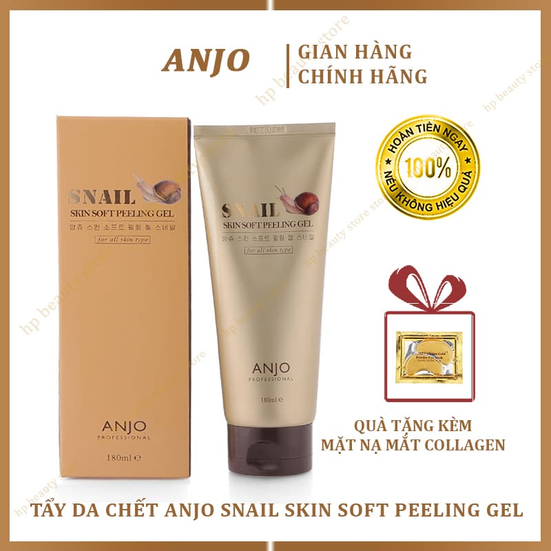 Anjo Tẩy Da Chết Snail Skin Soft Peeling Gel
