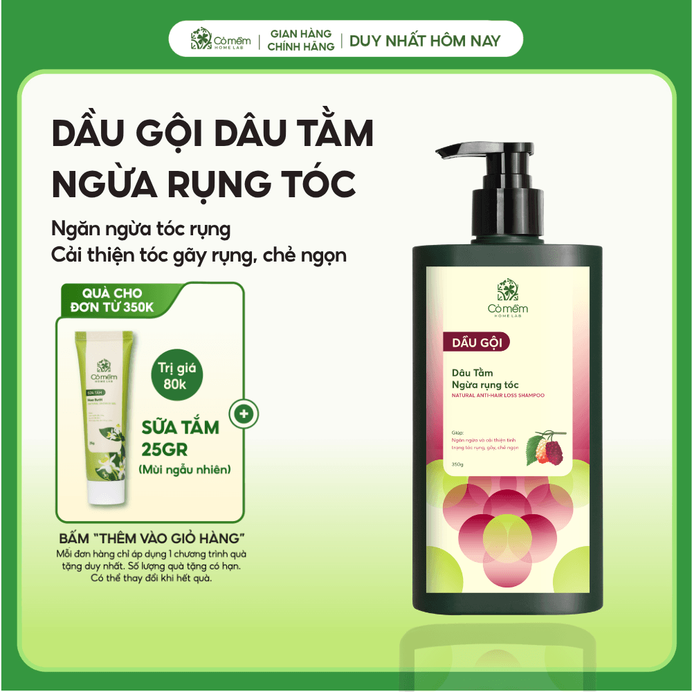 Cỏ Cây Hoa Lá Dầu Gội Dâu Tằm (chống rụng tóc)