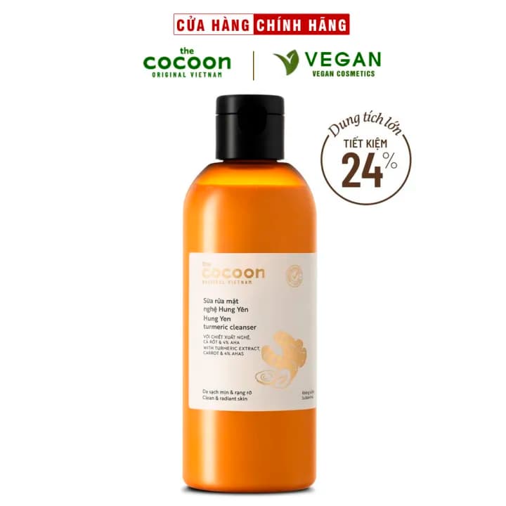 Cocoon Sữa Rửa Mặt Nghệ Hưng Yên, 310 мл