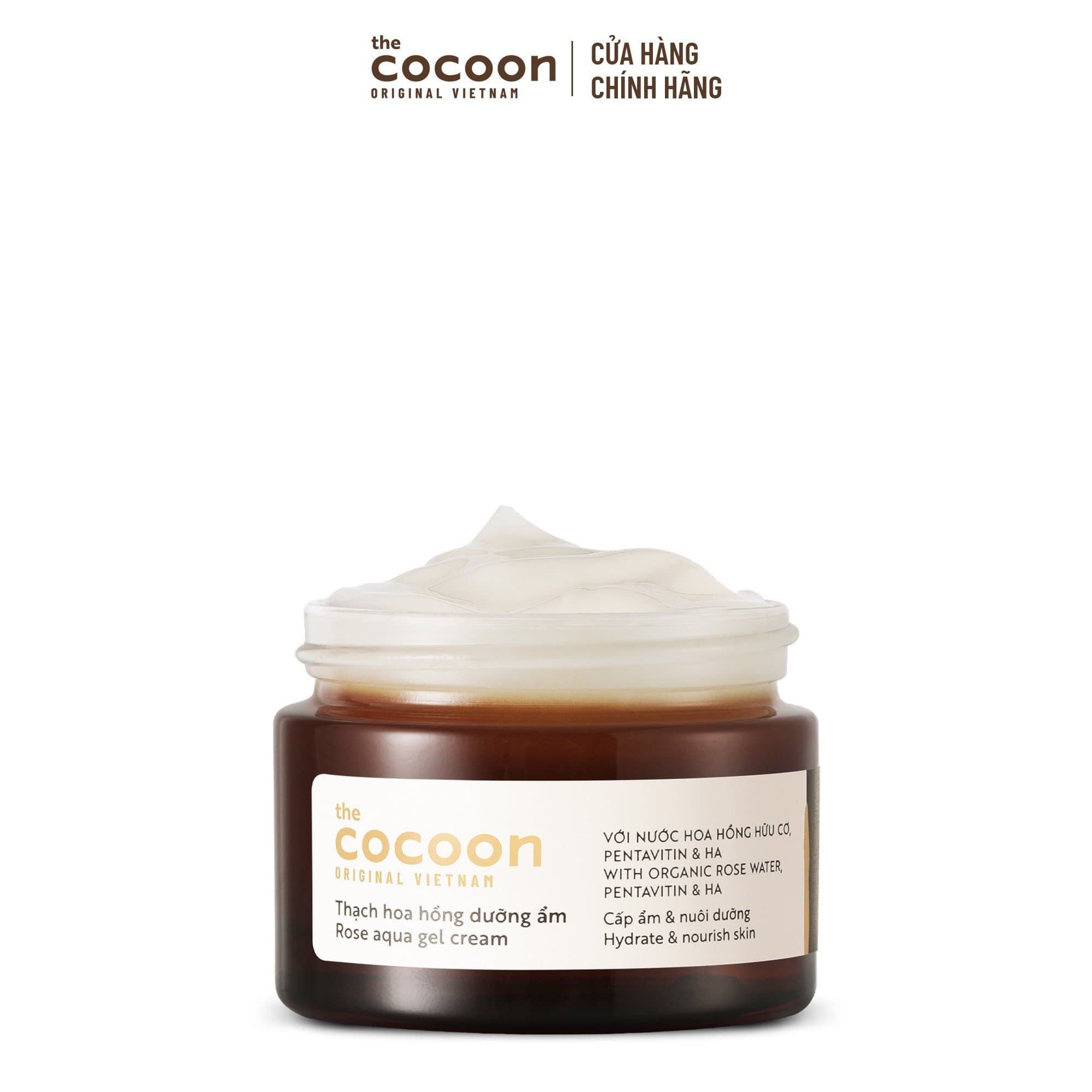 Cocoon Thạch Hoa Hồng Dưỡng Ẩm