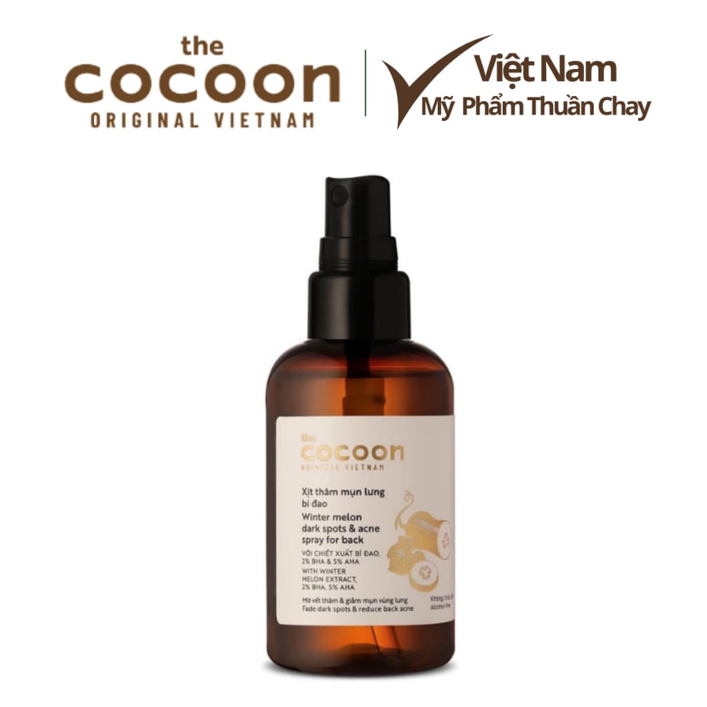 Cocoon Xịt Thâm Mụn Lưng Bí Đao, 140 мл