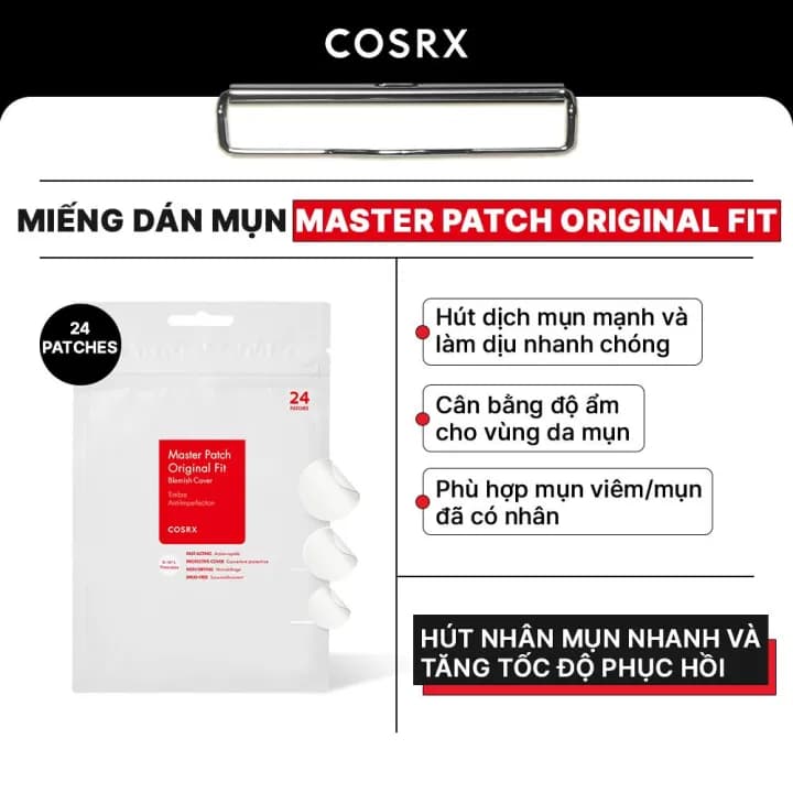 COSRX Acne Pimple Master Patch, 24 шт.