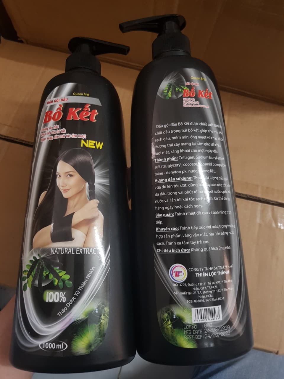 Dầu Gội Dưỡng Tóc Bồ Kết, 1000ml