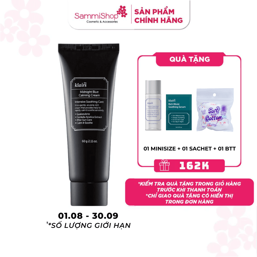 Dear Klairs Midnight Blue Calming Cream