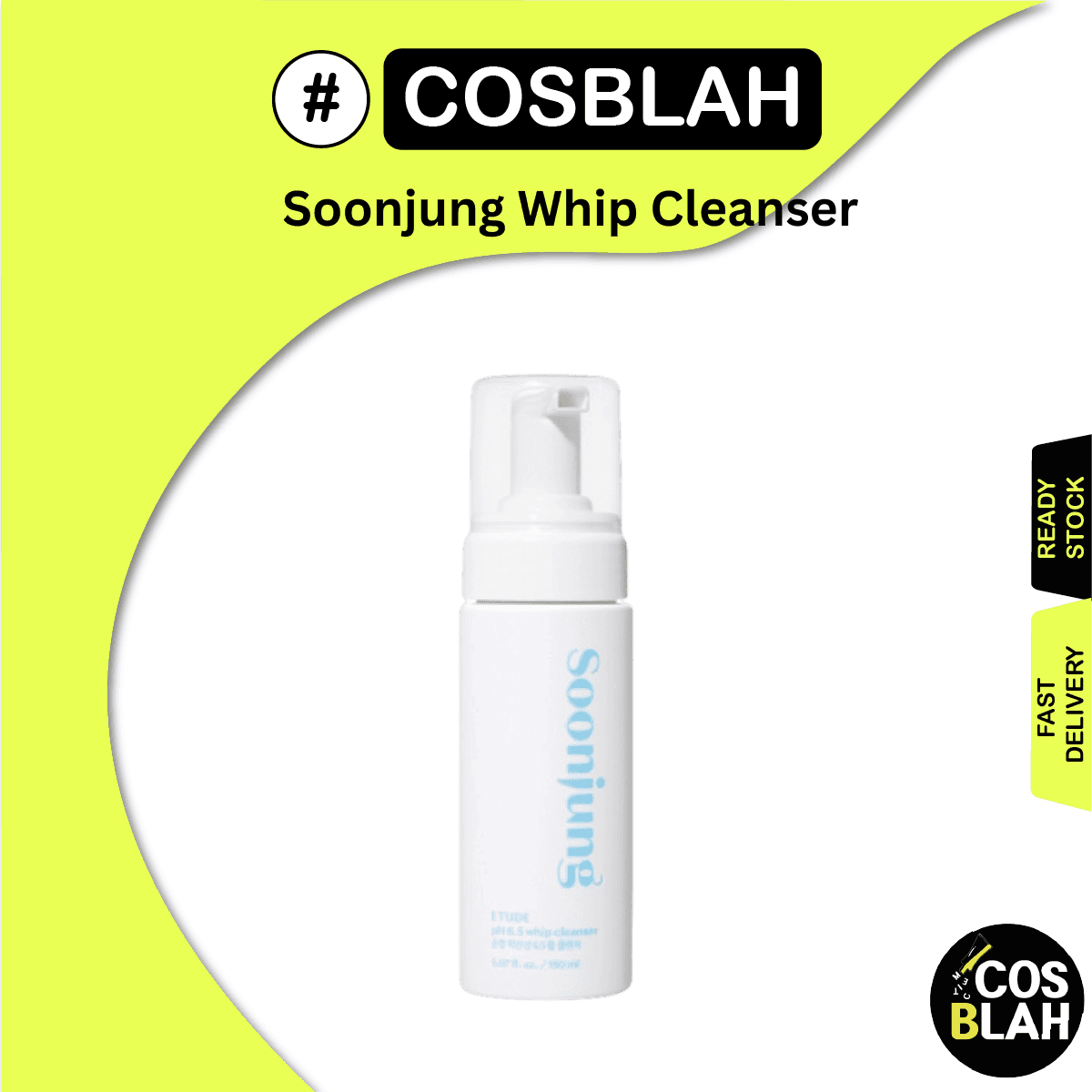 Etude House Sữa Rửa Mặt Soon Jung PH 6.5 Whip
