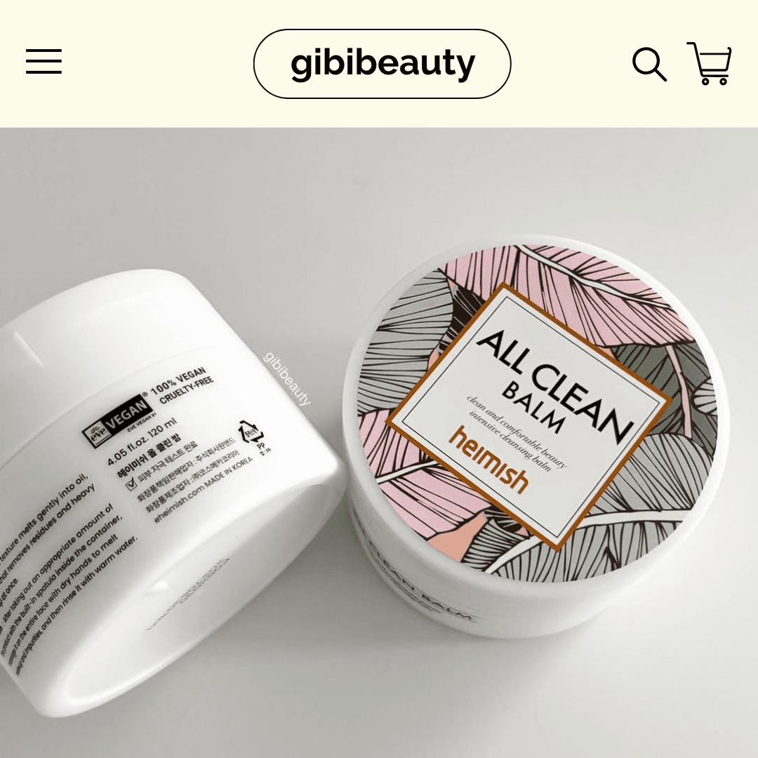 Heimish All Clean Balm Thuần Chay