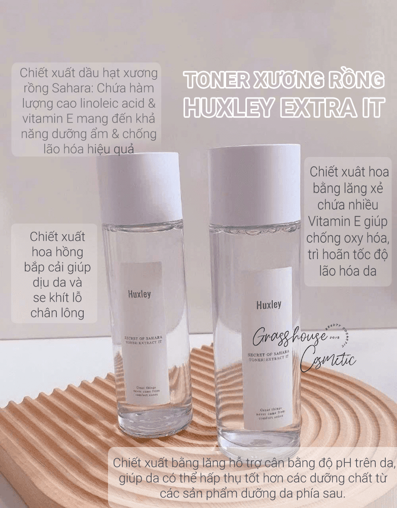 Huxley Nước Hoa Hồng Extract It