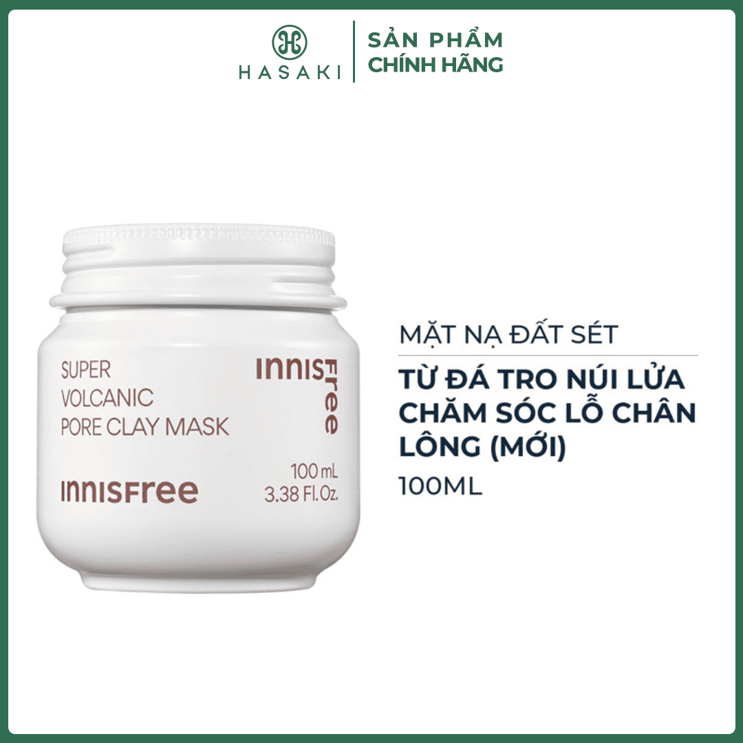 Innisfree Jeju Volcanic Pore Clay Mask, 100ml