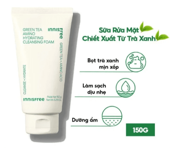 Innisfree Sữa Rửa Mặt Tẩy Trang 2in1 Dịu Nhẹ