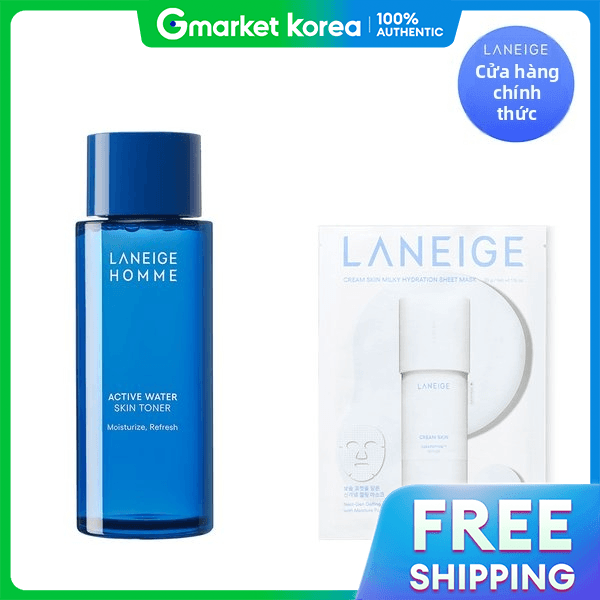 Laneige Nước Cân Bằng Cho Nam Homme Active
