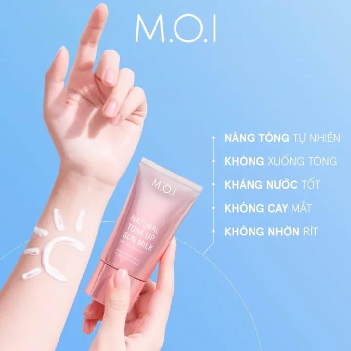 M.O.I Kem Chống Nắng Nâng Tông, 40 мл — фото 8