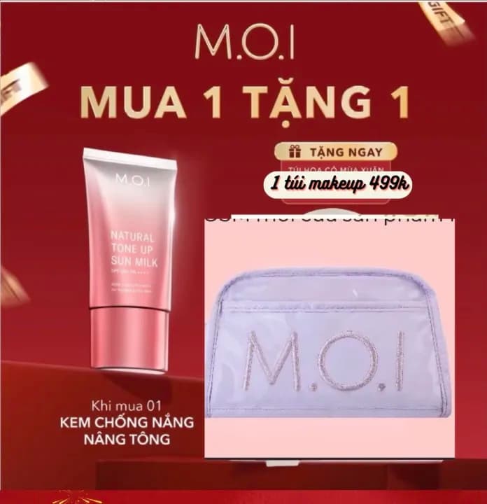 M.O.I Kem Chống Nắng Nâng Tông, 40 мл — фото 10