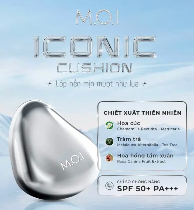 M.O.I Phấn Nước Iconic Cushion SPF50+ — фото 3