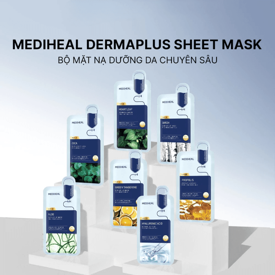 Mediheal Dermaplus Mask, combo 10 x 22ml