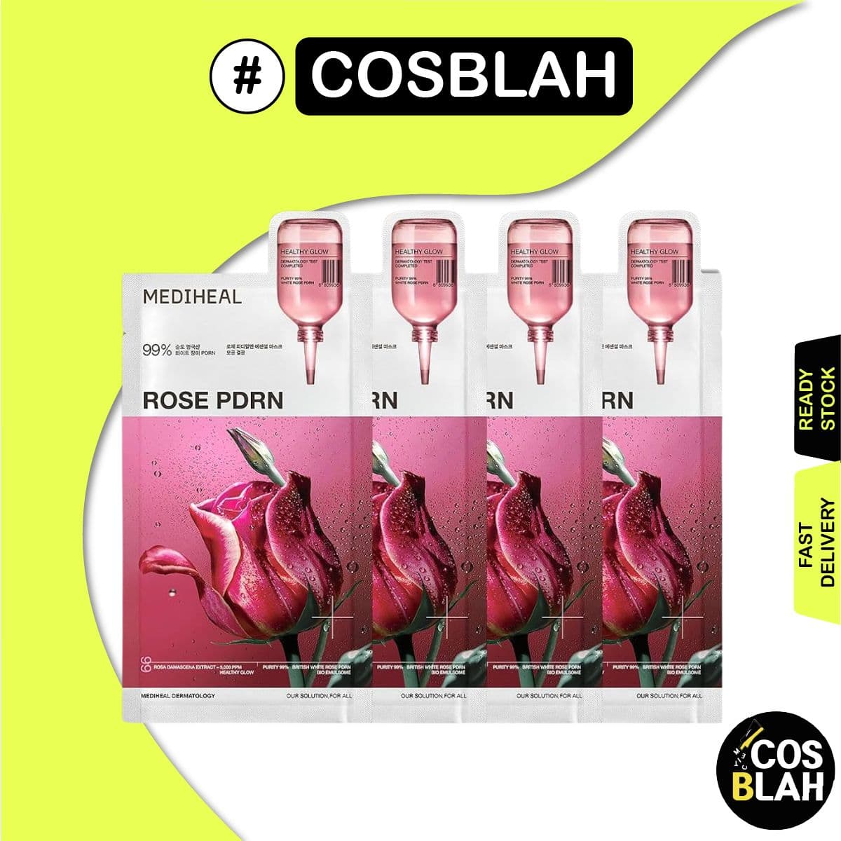 Mediheal PDRN Essential Mask, 5-10 miếng