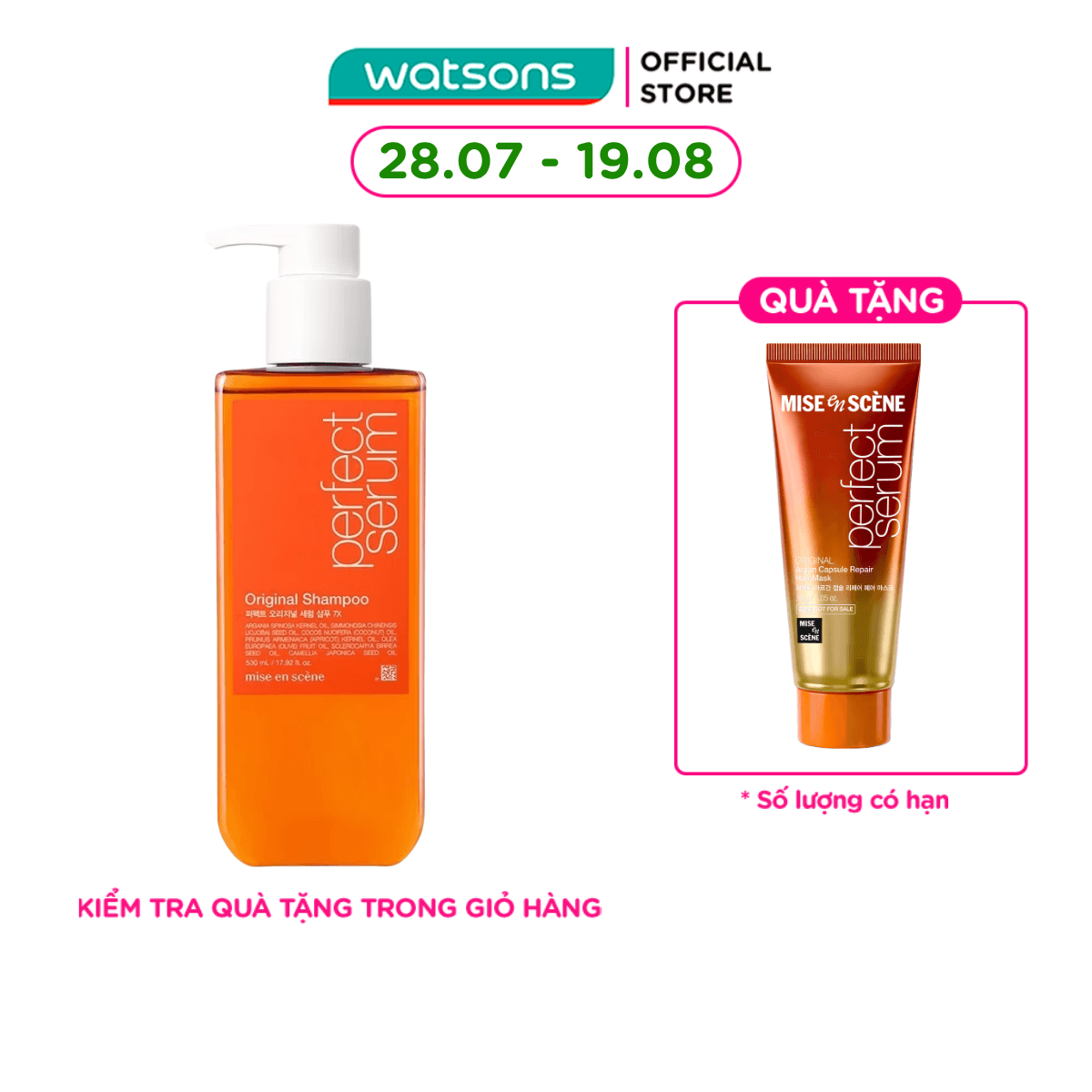 Mise En Scene Perfect Serum Original Dầu Gội