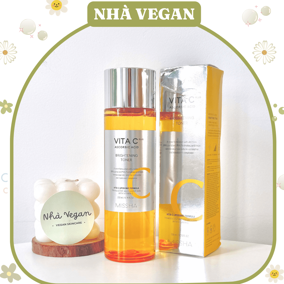 Missha Nước Cân Bằng Dưỡng Sáng Da Vita C Plus