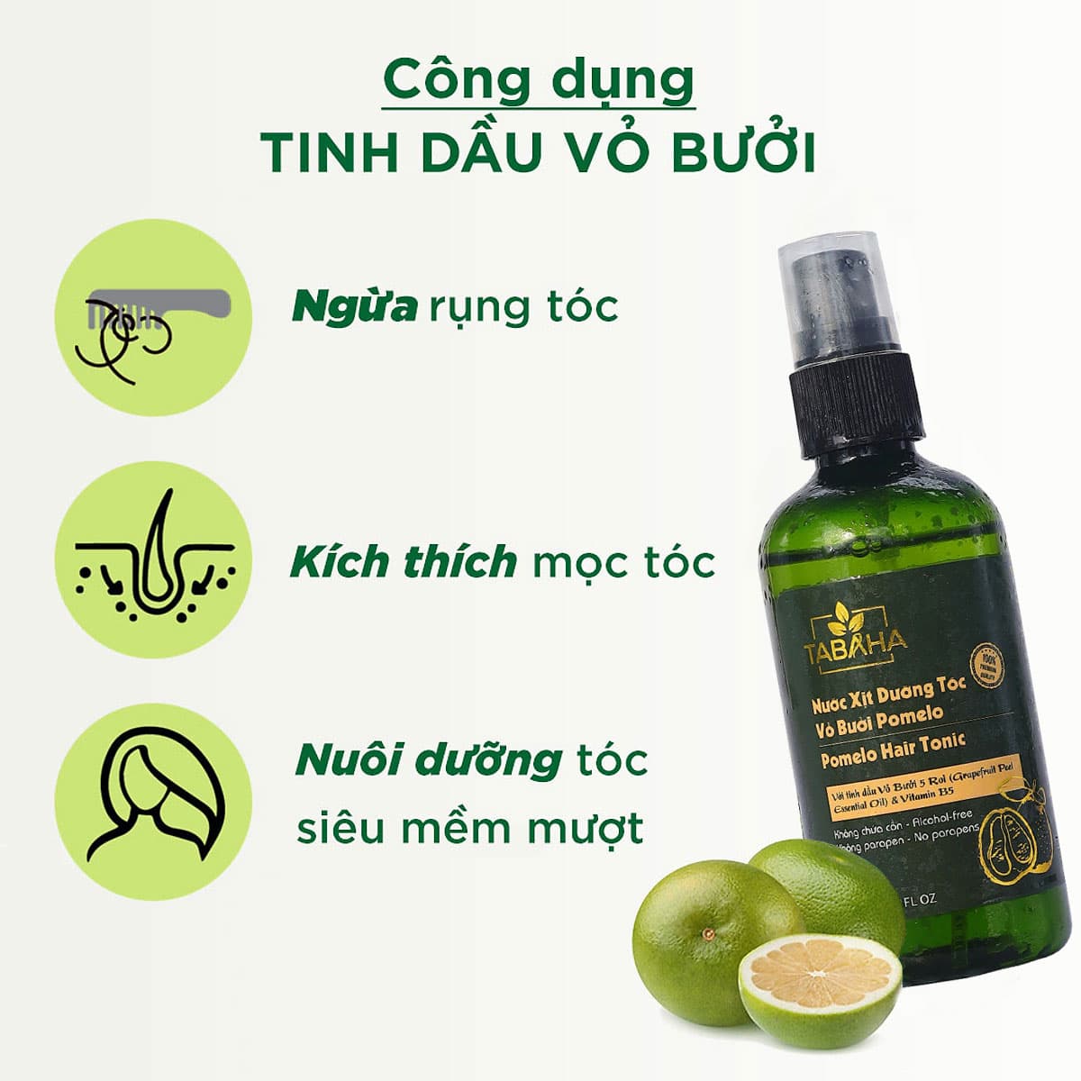 Nước Xịt Dưỡng Tóc Tinh Dầu Bưởi Năm Roi