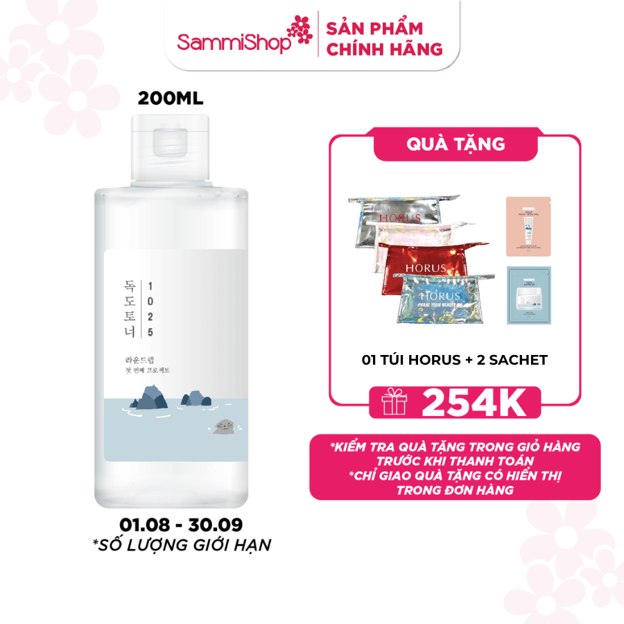 Round Lab Nước Hoa Hồng 1025 Dokdo Toner