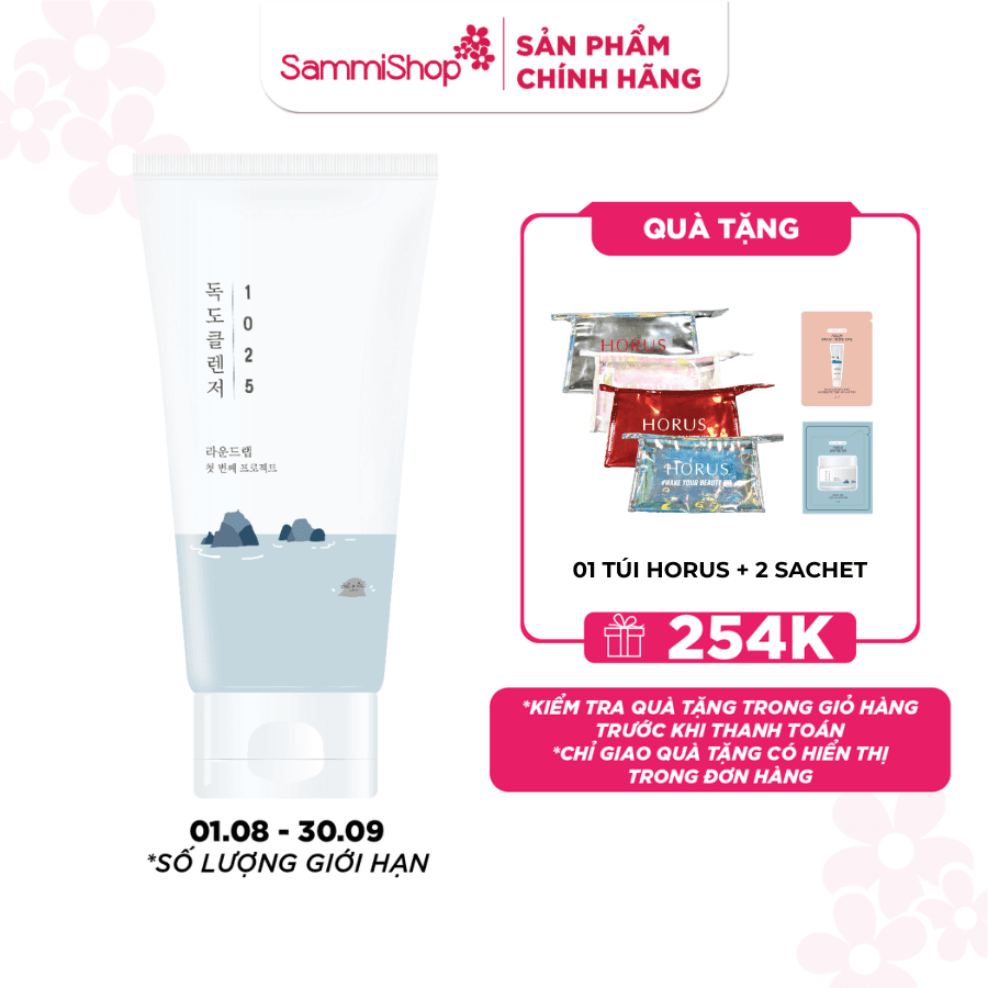 Round Lab Sữa Rửa Mặt 1025 Dokdo Cleanser