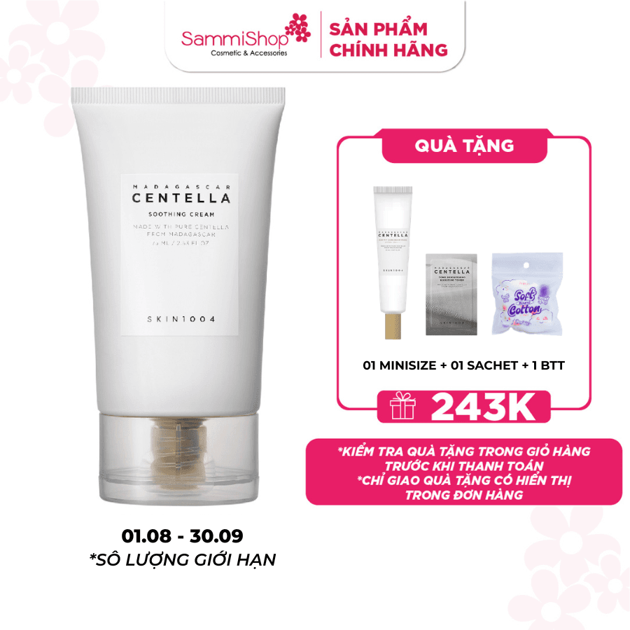 Skin1004 Kem Dưỡng Madagascar Centella Soothing