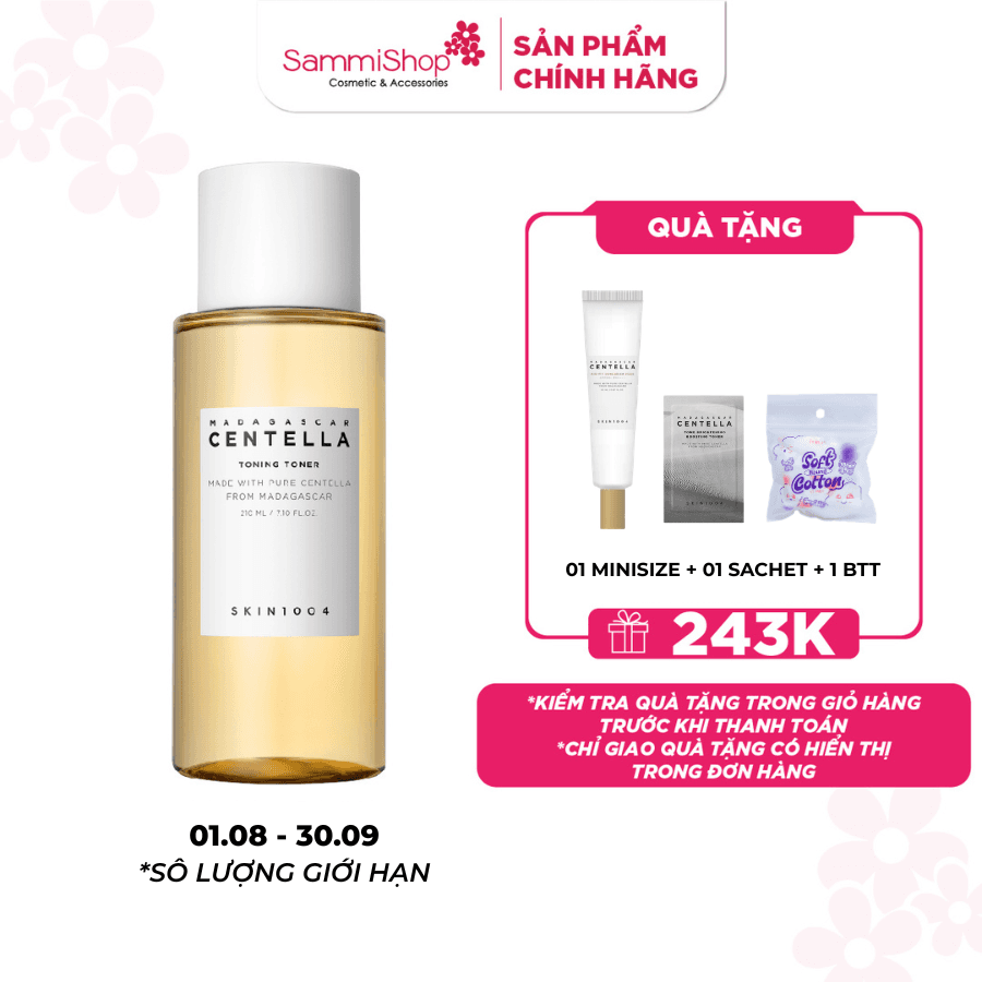Skin1004 Nước Hoa Hồng Madagascar Centella Toner (v3)