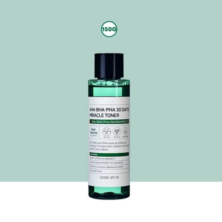 Some By Mi AHA BHA PHA 30 Days Miracle Toner (Rose), 150 мл — фото 9