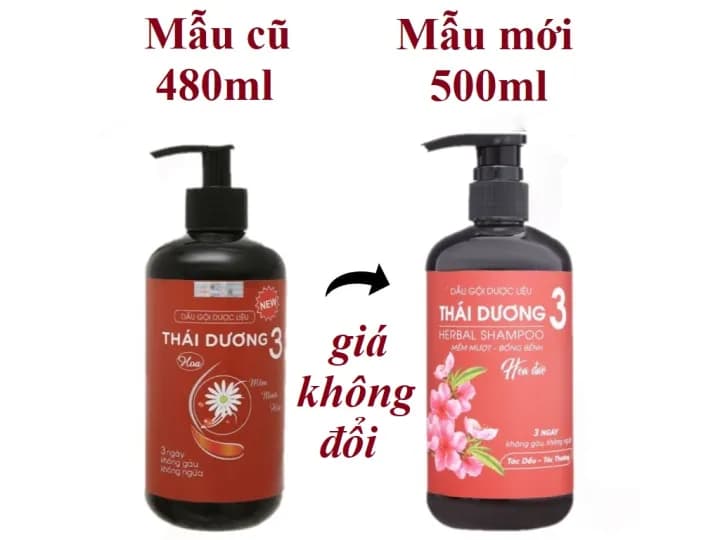 Thái Dương Dầu Gội Dược Liệu №3