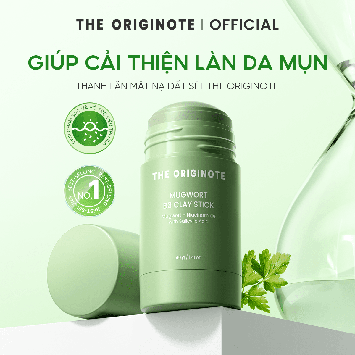 The Originote Thanh Lăn Mặt Nạ Đất Sét