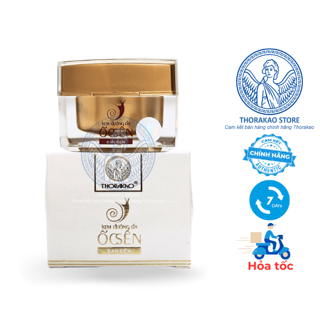 Thorakao Kem Dưỡng Da Ốc Sên Ban Đêm, 30g