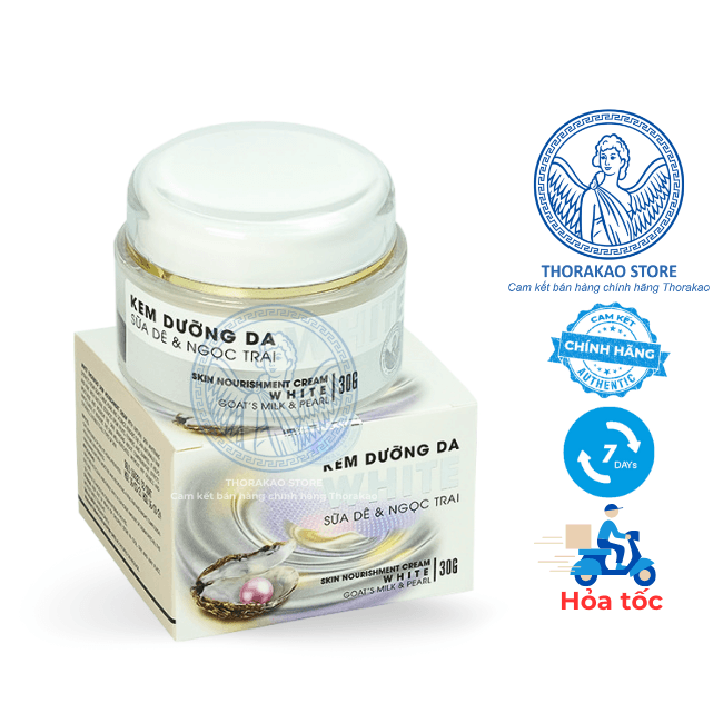 Thorakao Kem Dưỡng Da White Sữa Dê Và Ngọc Trai