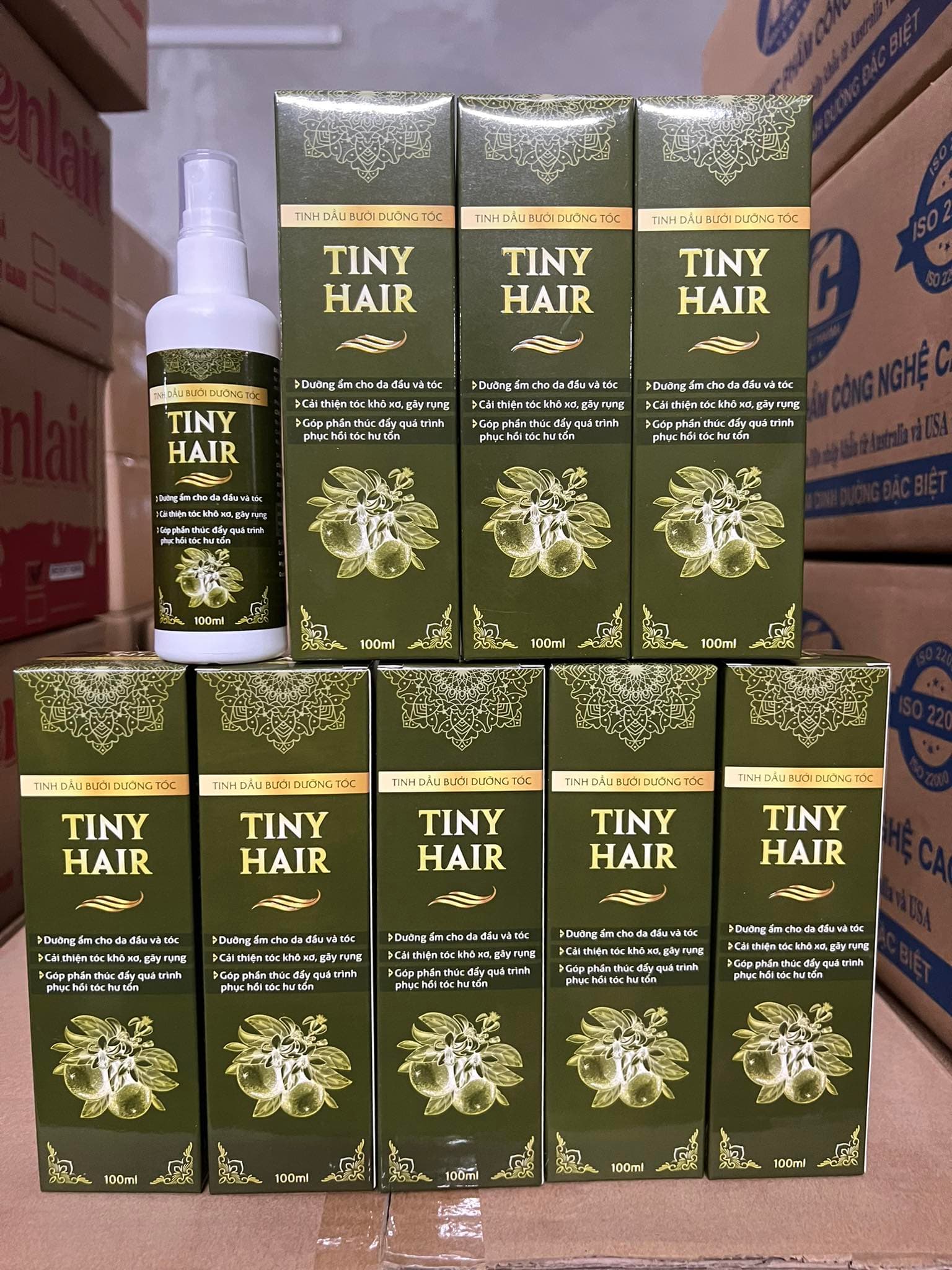 Tiny Hair Tinh Dầu Bưởi Dưỡng Tóc